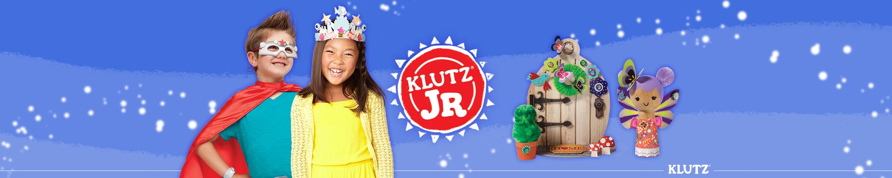 Klutz Jr. Kits banner from Klutz